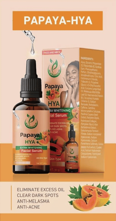 papaya hya serum
